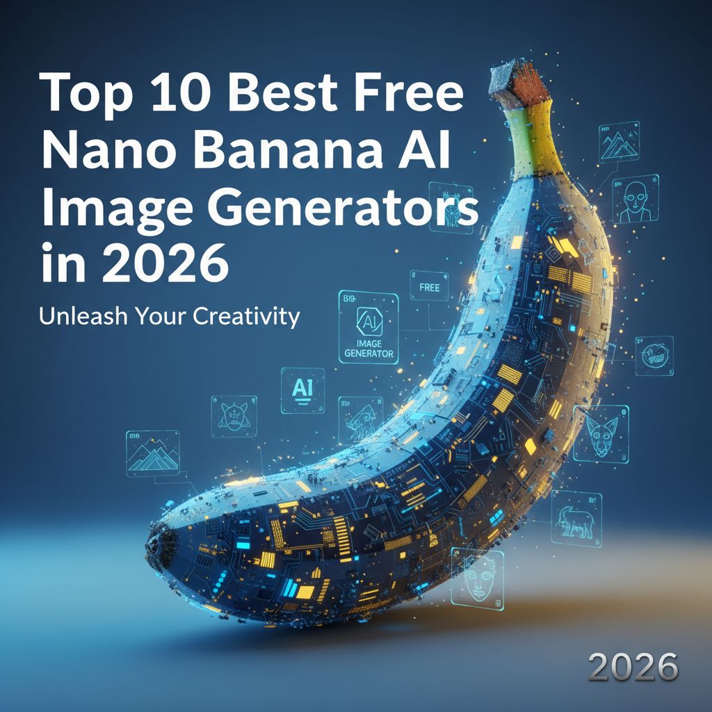 aiorbitapp's tweet photo. Top 10 Best Free Nano Banana AI Image Generators in 2026   https://t.co/5k8YffR08r  #NanoBananaAI
#FreeAIImageGenerator
#GeminiAI
#2026Tech https://t.co/CdGUFjklgl