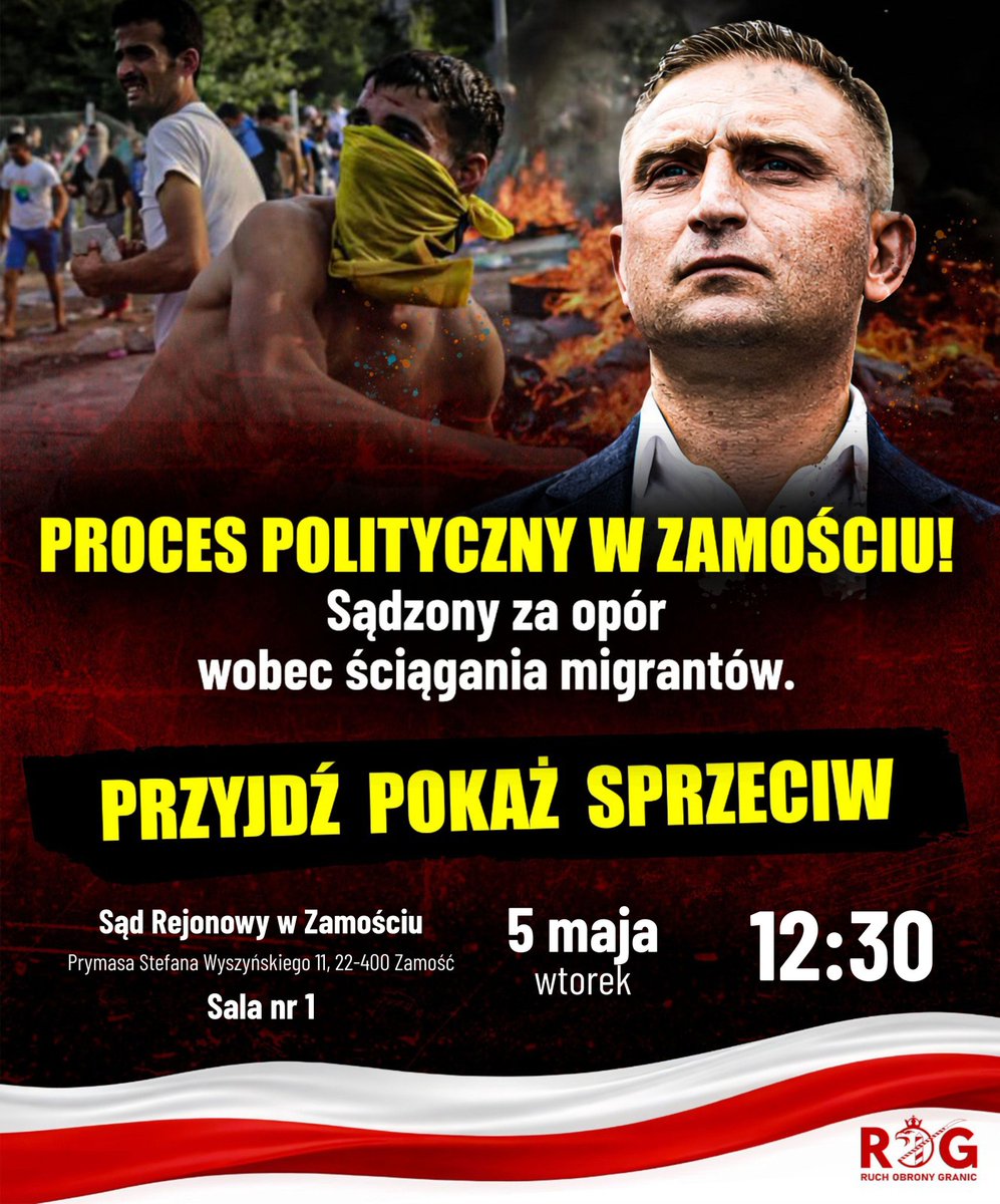 Ruch Obrony Granic tweet media