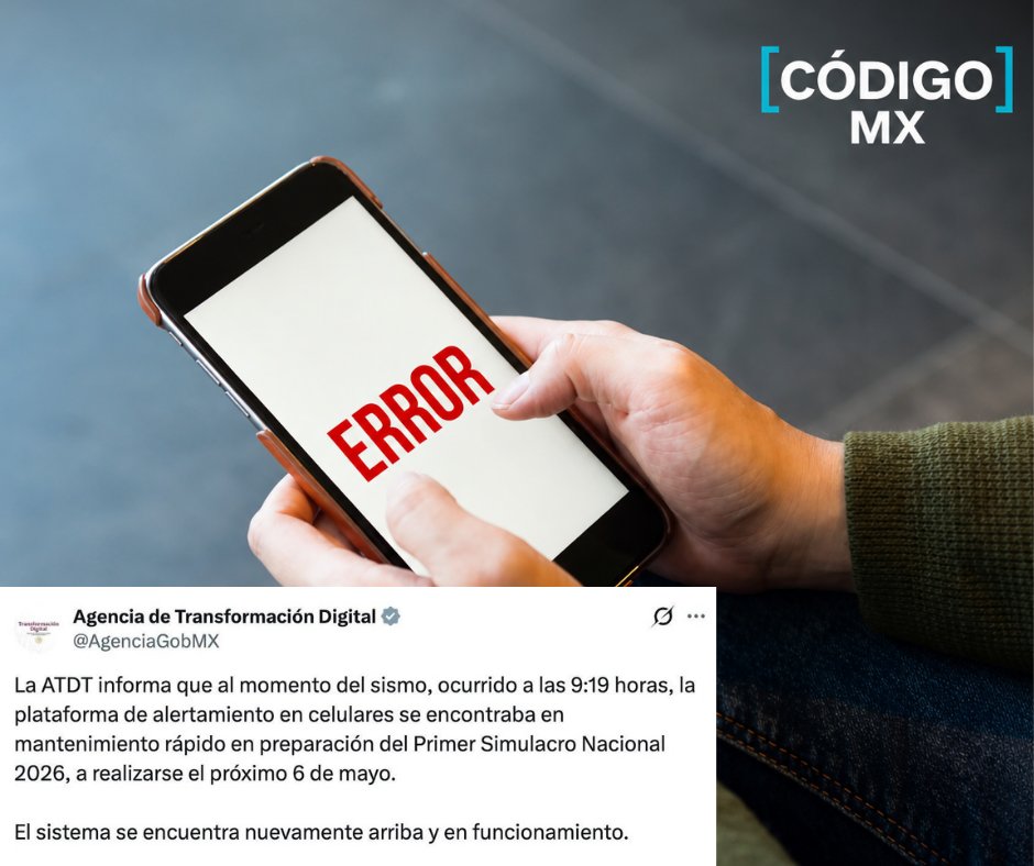 Código MX tweet media