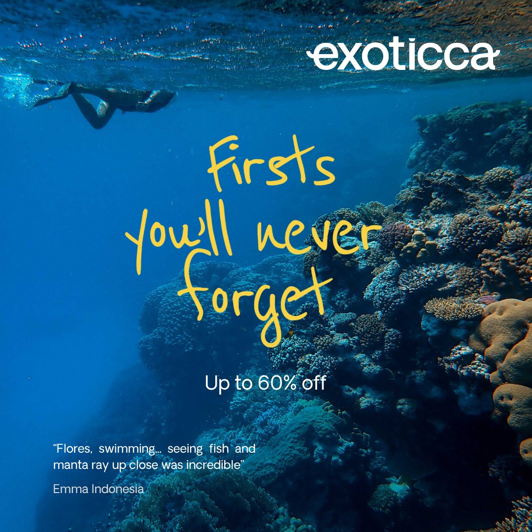 CruiseExplorer's tweet photo. https://t.co/j0vbFGh3Uf
What makes a trip unforgettable? A First: celebrating your retirement with authentic flavors, reclaiming “me time” on a secluded beach, and discovering new cultures through your grandchild’s eyes.
#ExplorerVacations https://t.co/AMEiTxNtX4