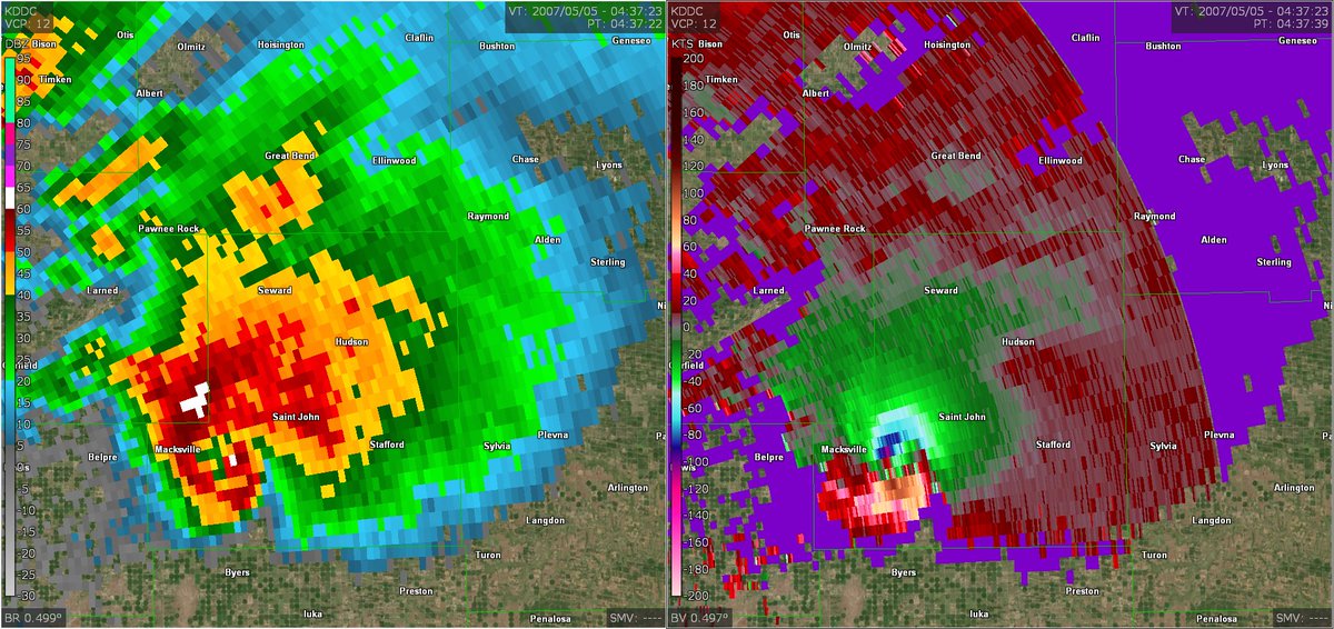 On this day in 2007, a cyclic supercell produced four massive and ...