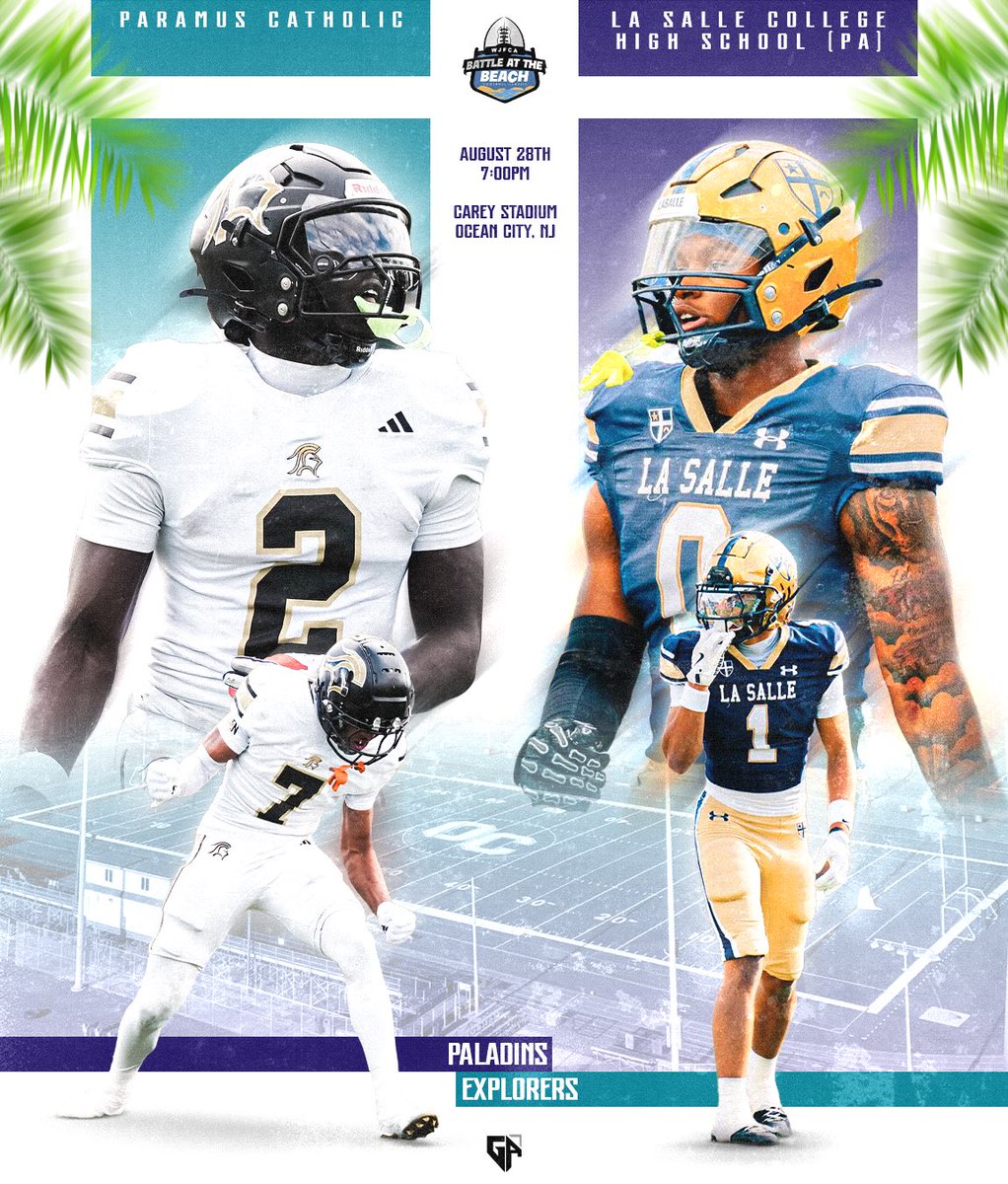 WJFCA2020's tweet photo. New Match Up for BATB 2026

State Champs from PA vs NJ Best 

What a Match Up @Prep_Gridiron @kminnicksports @Mtrible @_GridironAccess https://t.co/OoWHR9v8EI