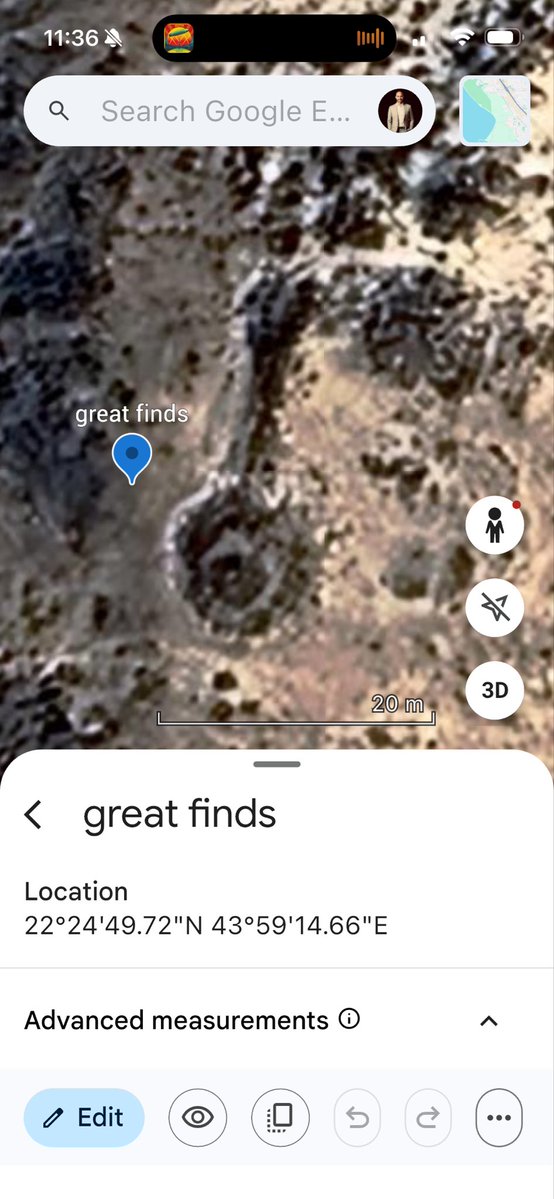 Google Earth Archeologist tweet media