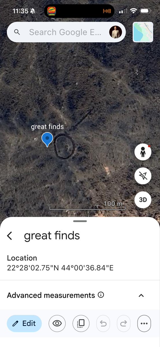 Google Earth Archeologist tweet media