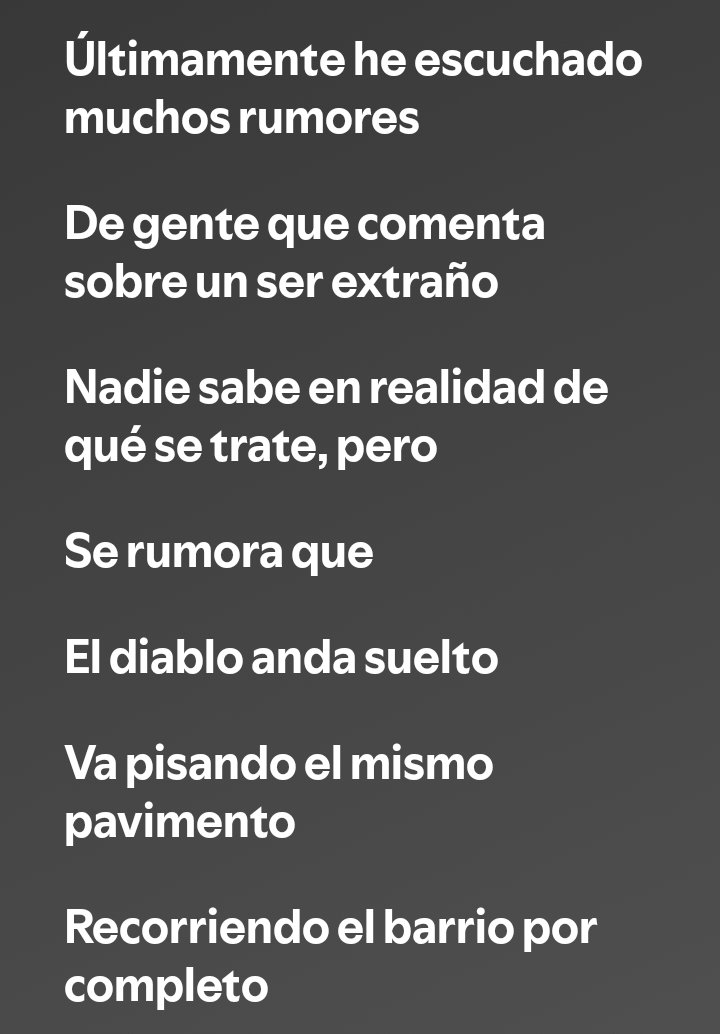 EL DIABLO ANDA SUELTO VA PISANDO EL MISMO PAVIMENTO RECORRIENDO EL BARRIO POR COMPLETO 🎶