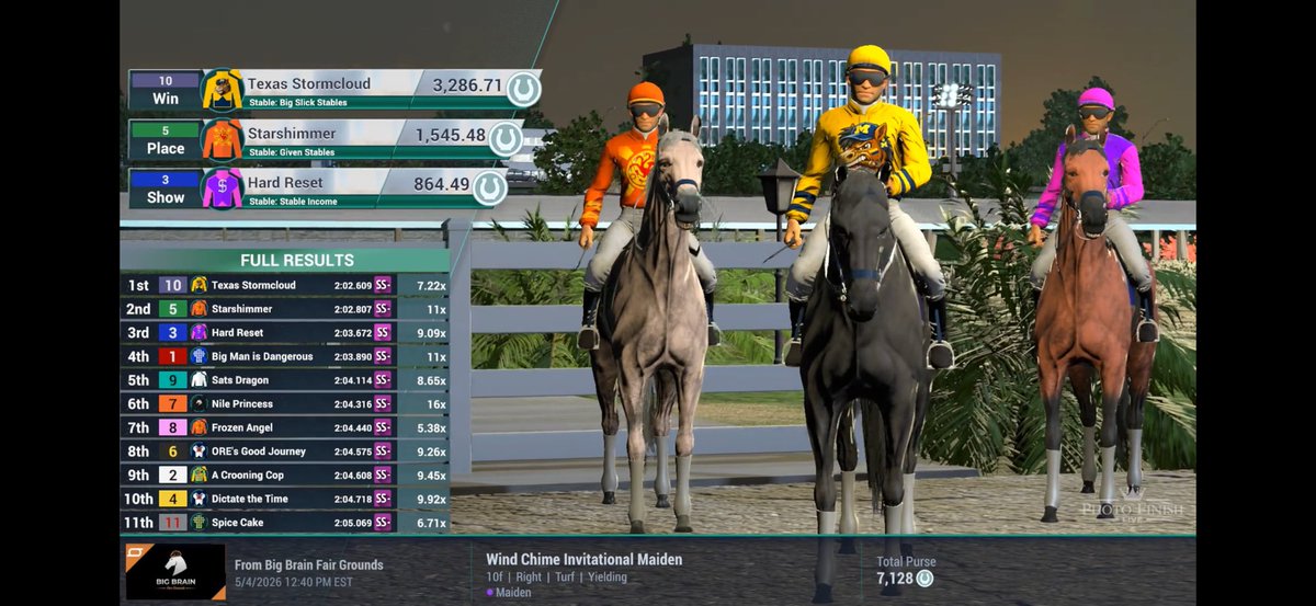 Big Slick Stables tweet media