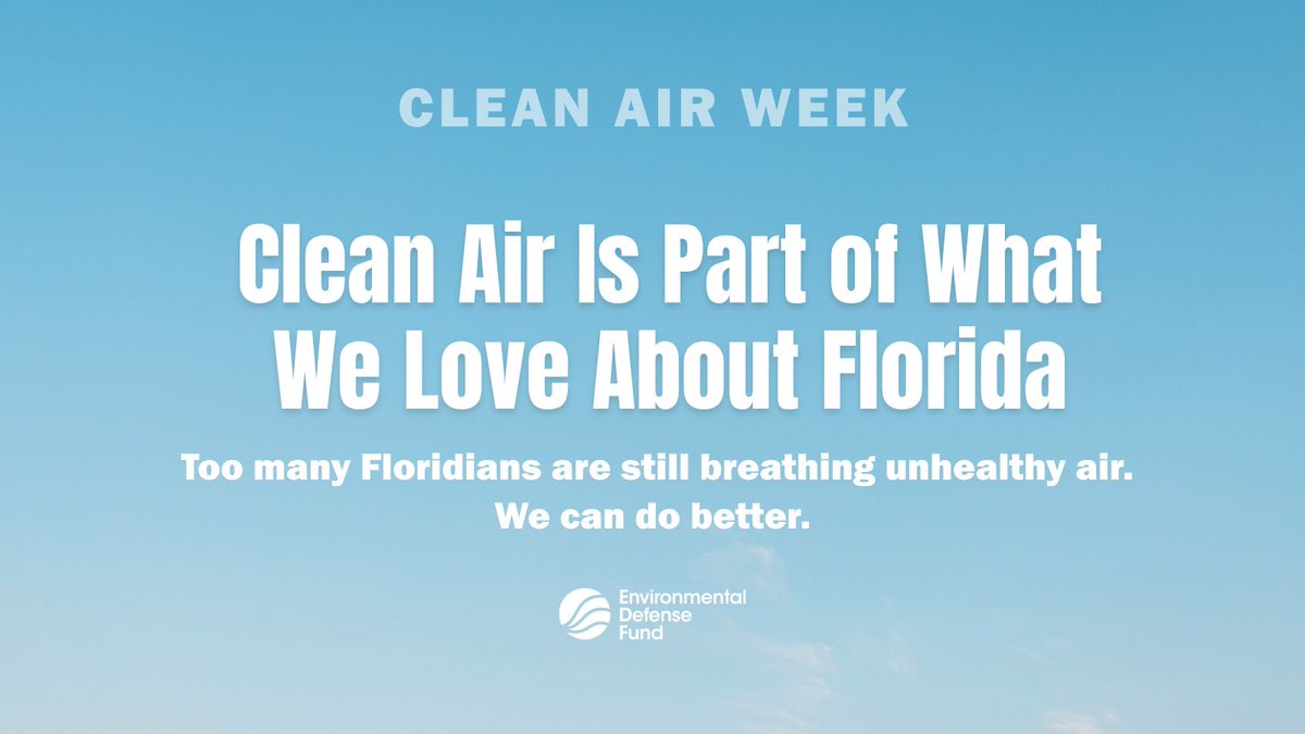 Environmental Defense Fund - Florida tweet media