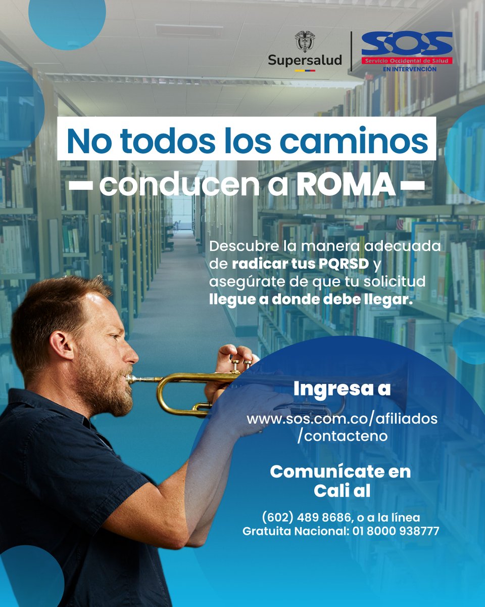 Eps S.O.S - Servicio Occidental de Salud tweet media