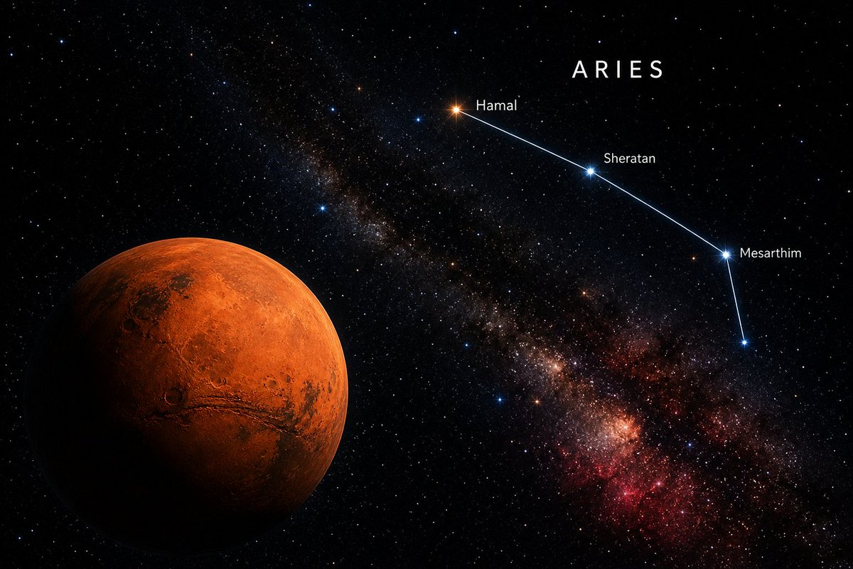 JyotirvidAstro's tweet image. On 11th May, #Mars enters its own fiery sign #Mesha (#Aries), and will stay there until 27th June, amplifying courage, drive, and decisive action.