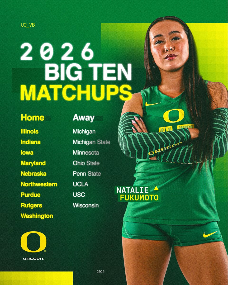 Oregon Volleyball tweet media
