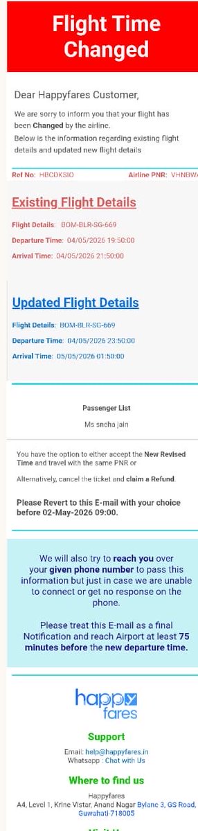 jainmehul28's tweet image. Extremely disappointed with @flyspicejet. Flight delayed multiple times &amp;amp; no customer care response. Passengers are stranded with zero support. Request urgent action from @MoCA_GoI @JM_Scindia. #FlightDelay #PassengerRights