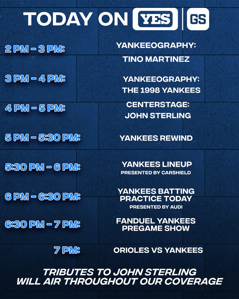 YES Network tweet media