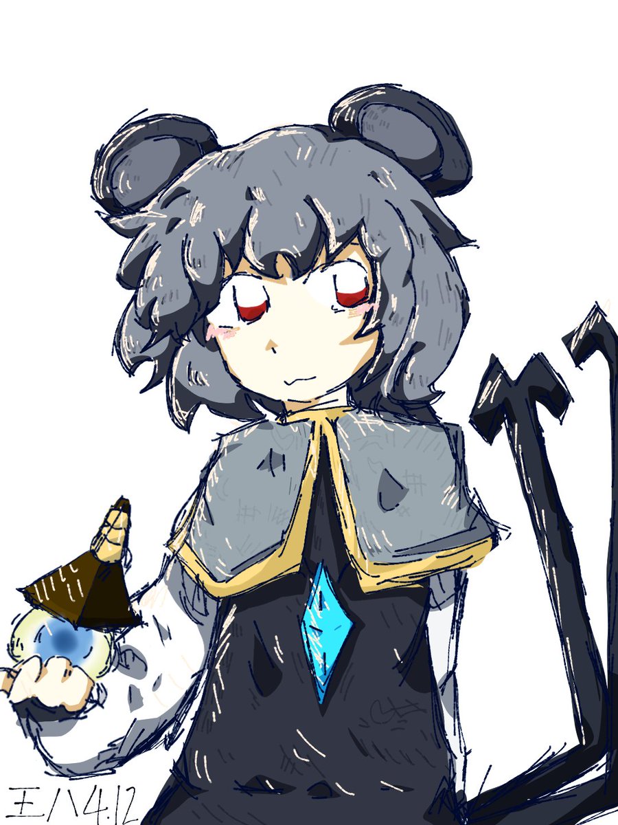 Tuyrfgh's tweet photo. #東方Projectㅤㅤㅤㅤ #ナズリン https://t.co/aizRRjEZso