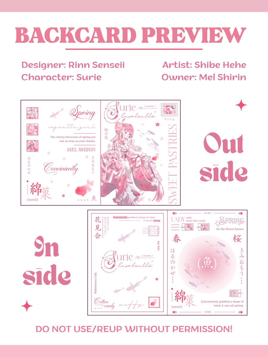 rinn_senseii's tweet image. Merch design commission for Mel Shirin (Facebook)
Polaroid, backcard, ticket, artprint 💕
#graphicdesign #commission