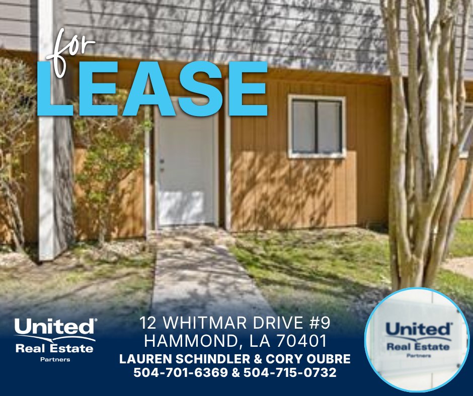 UREPartners's tweet image. Check out this new listing in Hammond! 🏡 Looking for more info? Call Lauren Schindler &amp;amp; Cory Oubre at 504-701-6369 &amp;amp; 504-715-0732 today! #RealEstate #ForSale #JustSold #Hammond #Louisiana