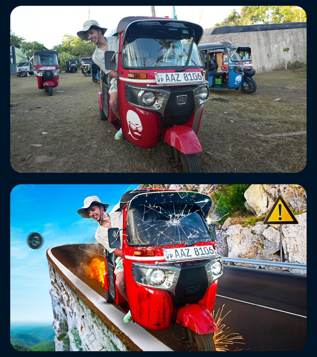 Arslankiani87's tweet image. Recent client project focused on bold visuals and high-impact editing to grab attention instantly.  #thumbnaildesign #photoshop #graphicdesign #beforeafter