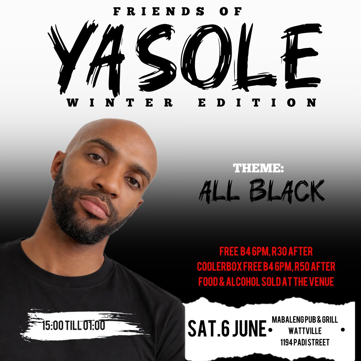 YaSole_'s tweet image. Hosting My 2nd Event This Year, The Winter Edition.

#friendsofyasole #events #winteredition