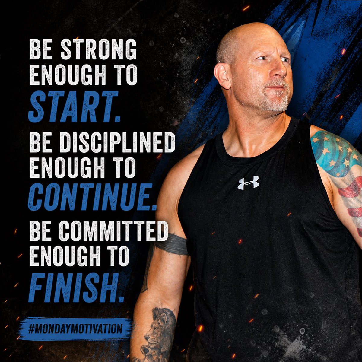 MasterFlame201's tweet image. 🔥 #MondayMotivation

It doesn’t take talent to begin.
It takes discipline to keep going.
And it takes commitment to finish what you started.

#MondayMotivation #Discipline #StayCommitted #FinishStrong #NoExcuses