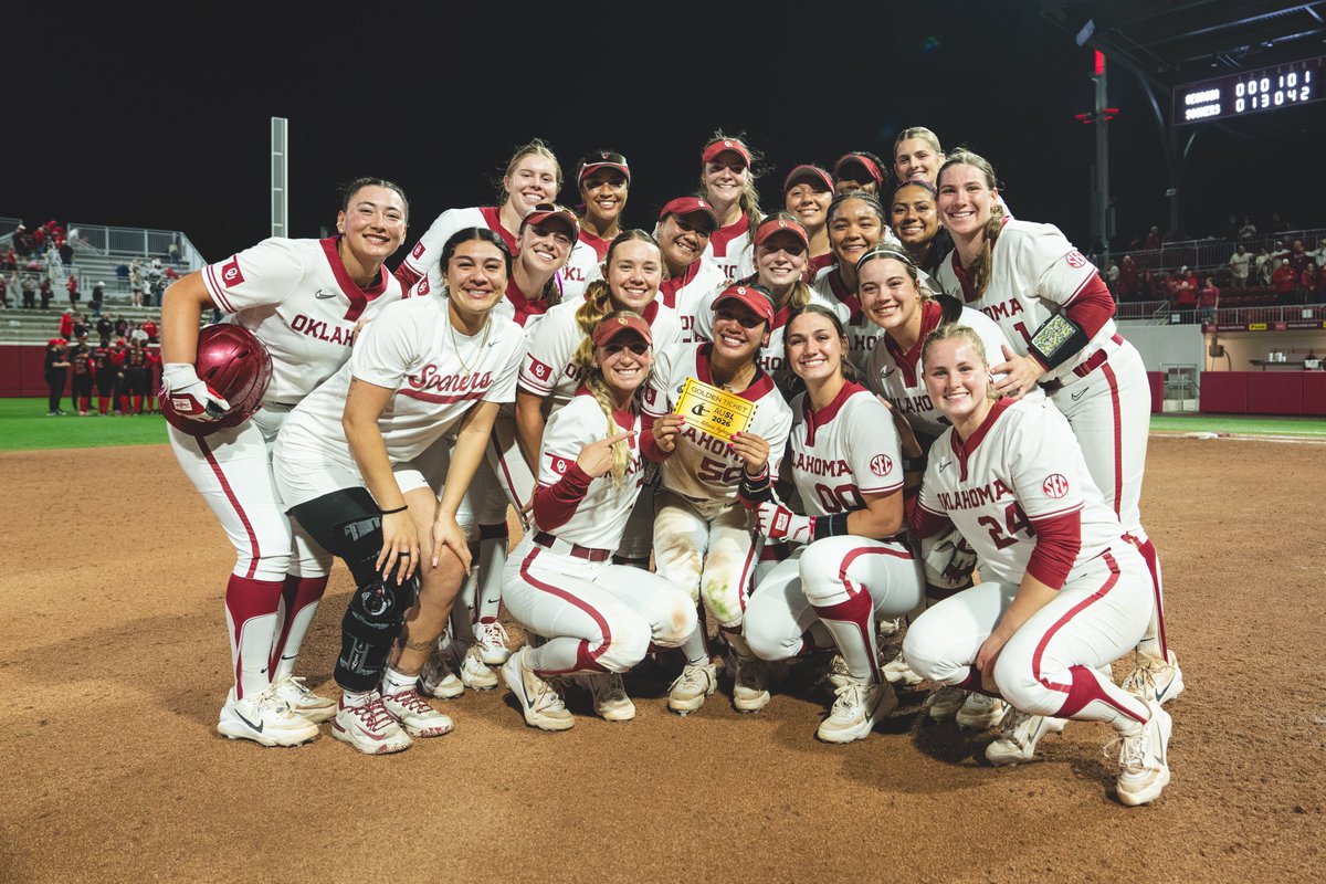 Oklahoma Softball tweet media