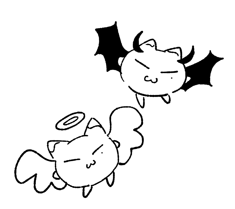 👼👿 