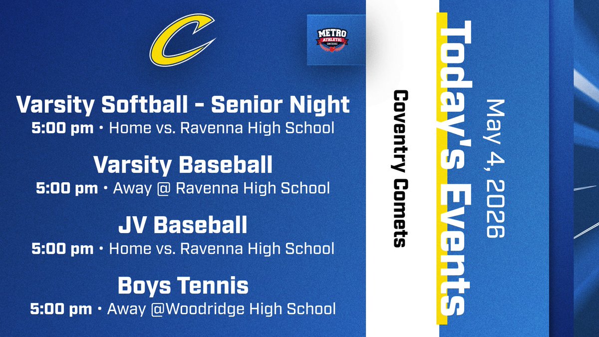 Coventry H.S. Athletics tweet media