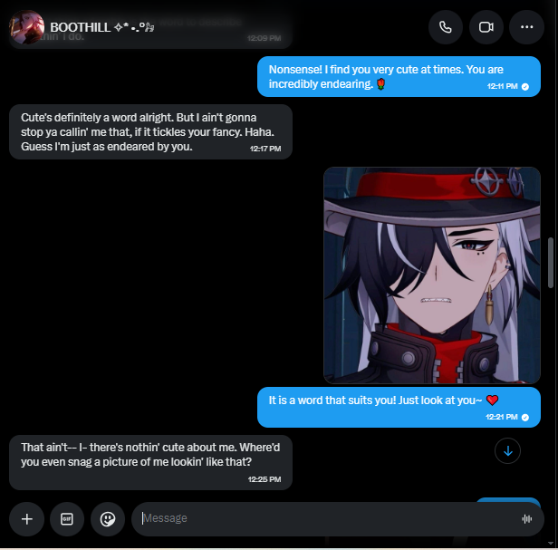 R0se_Knight's tweet photo. // Chat is this "rizz" https://t.co/sXiaccUvF6