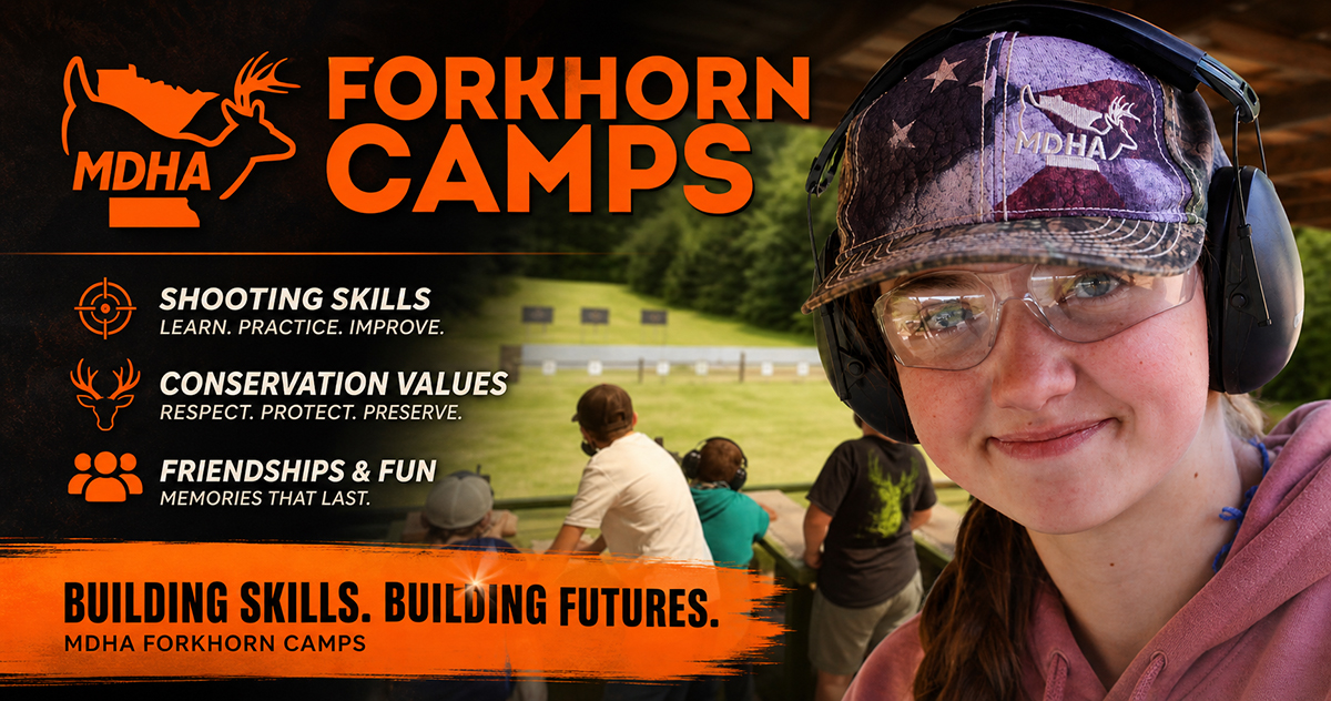 MinnesotaDeer's tweet photo. MDHA Forkhorn Camps: Building the Next Generation of Conservationists https://t.co/VPct1yU6S8 https://t.co/lHxYPOrCLZ