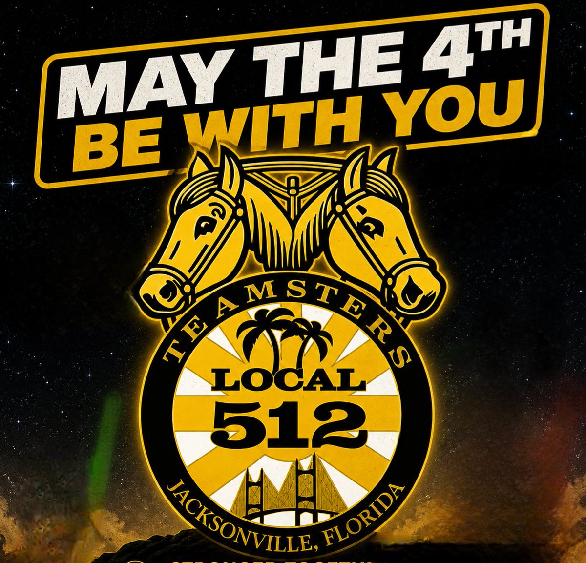 Teamsters512's tweet photo. #Maythe4th https://t.co/oXL4ZukPML