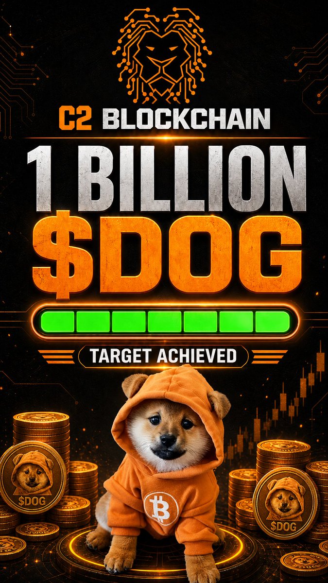dogdamassa's tweet photo. @C2Blockchain CONGRATS!

$DOG STRATEGY IS REAL! https://t.co/BxmhUGQxsi
