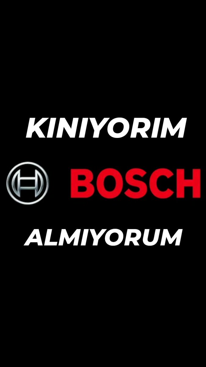 saglam26's tweet photo. @BoschGlobal https://t.co/MZno60TUJ5