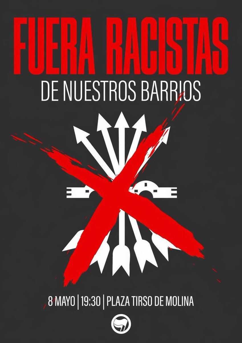 Coordinadora Antifascista Madrid tweet media
