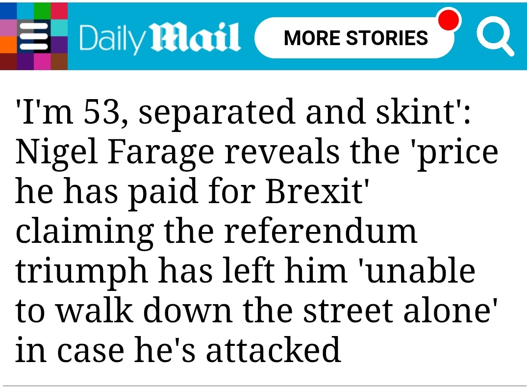 Parody Nigel Farage tweet media