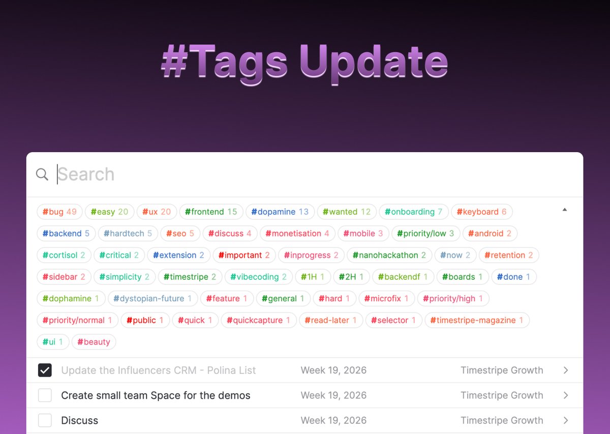Timestripe tweet media