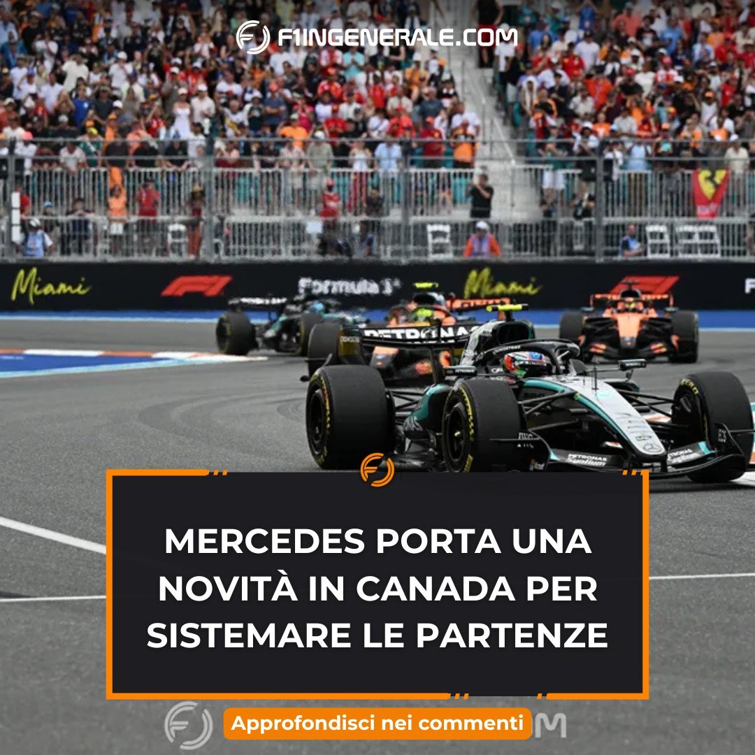 F1ingenerale_'s tweet image. #Mercedes si prepara a portare una novità per risolvere il problema dello star, riuscirà #Antonelli a sistemare le partenze?