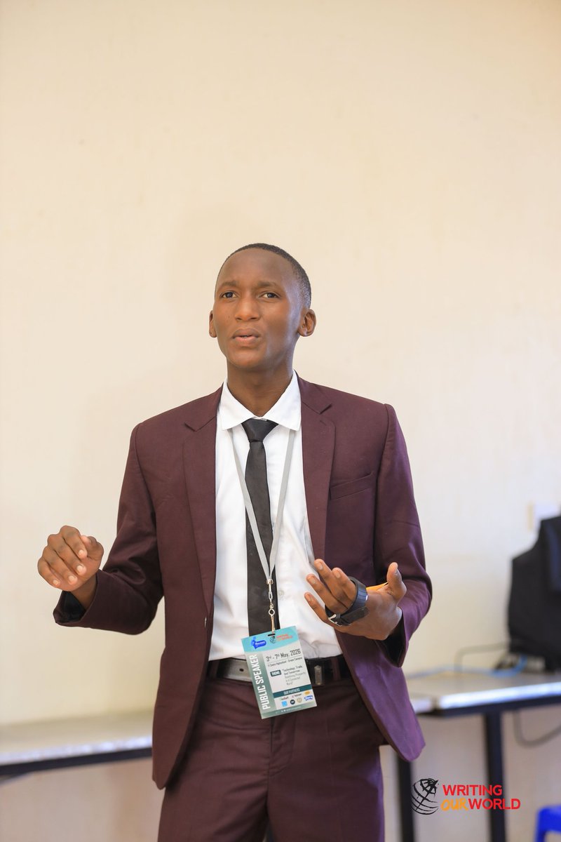 WOWuganda's tweet photo. Letter from tomorrow;

If you had a chance to write a life-changing message to yourself, what would you say?

Well that's what participants in the public speech track were tasked to do for their final round of the day. https://t.co/nmiNJiuODI