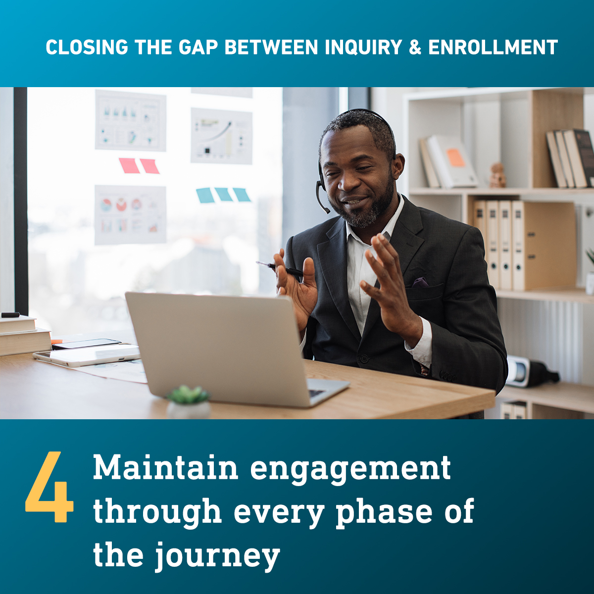 InsideTrack's tweet image. Unlock student success by making consistent, caring connections from inquiry through admission. See how a culture of support drives enrollment and helps learners achieve their goals. Full details here: bit.ly/3PV2H8L

#HigherEducation #Enrollment #StudentSupport