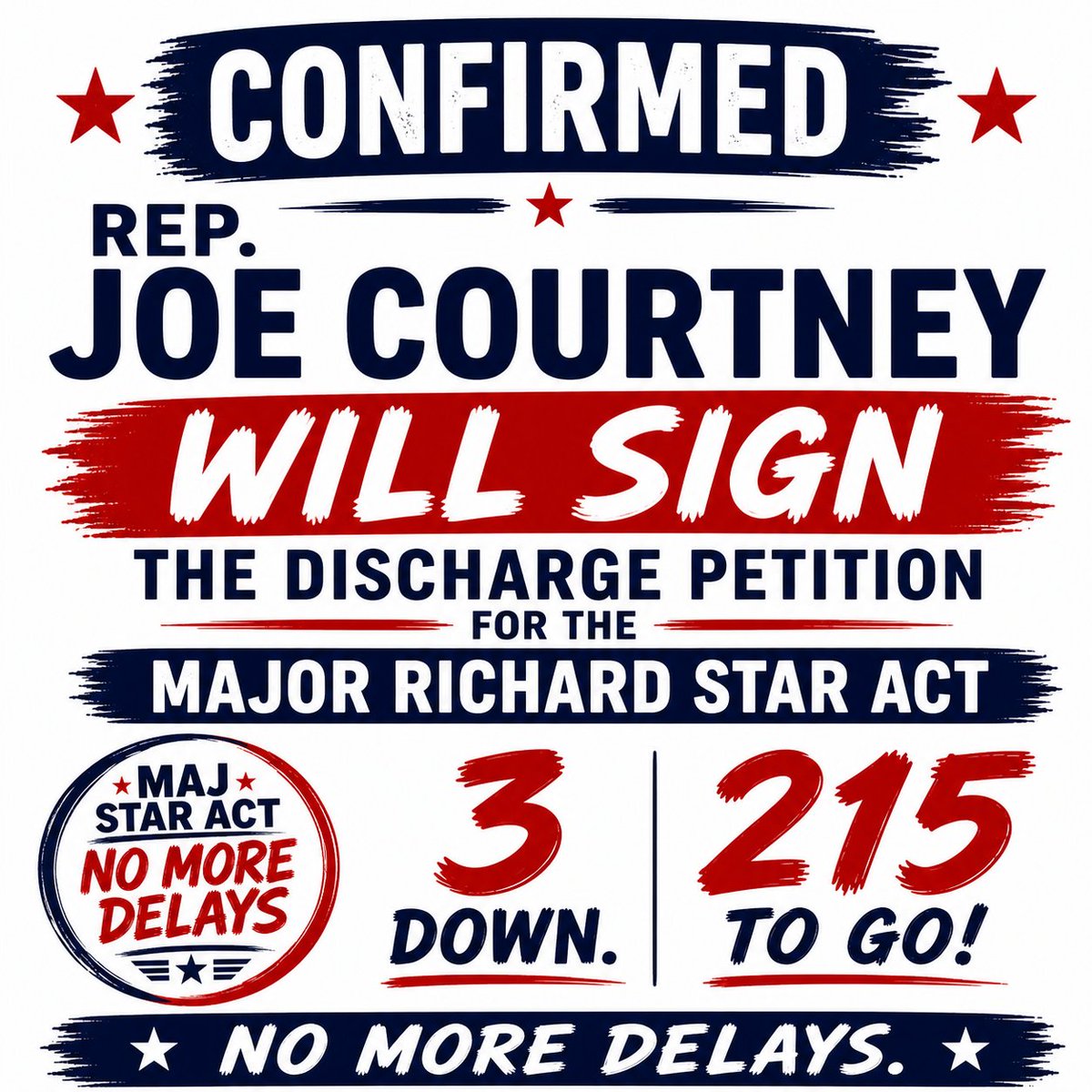Pass the Maj Star Act tweet media