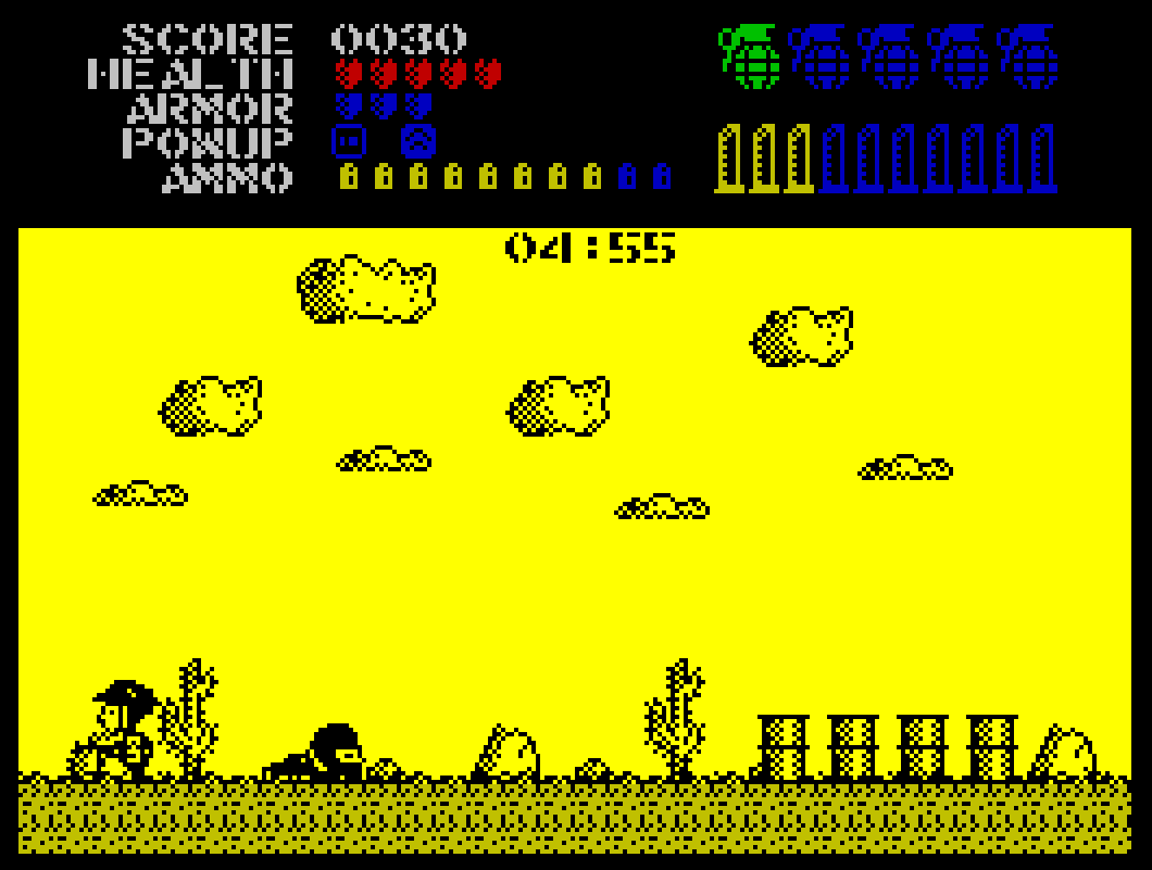 mundospectrum's tweet image. Nuevo jueguico. Esta vez creado en Uruguay.
WARHOG de Abraxas Software.
Recomendado.
elmundodelspectrum.com/warhog-es-la-o…
#spectrum #hombrew #indie