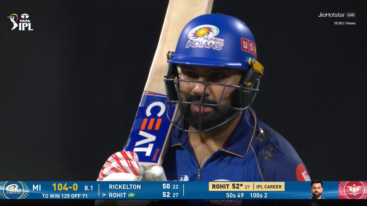 - 2 easy catch drops  
- 15(15) to get set against LSG main bowlers  
- then bashed Avesh for 21 with 4 full tosses  
- bashed a youngster Siddharth for 2 sixes

Statpadder Vadapav you can fool your fans not me.