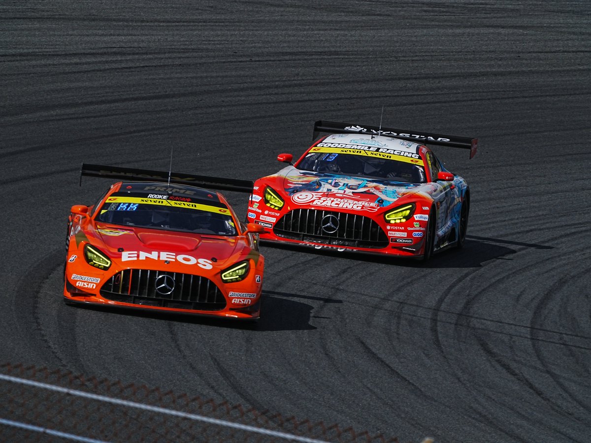 z4_3939's tweet photo. GT富士　P8　お疲れさまでした
ROOKIEの可夢偉選手とのドッグファイト最高でした
 #fightgsr #SUPERGT2026 #ROOKIERacing https://t.co/jIgvI6JxQI