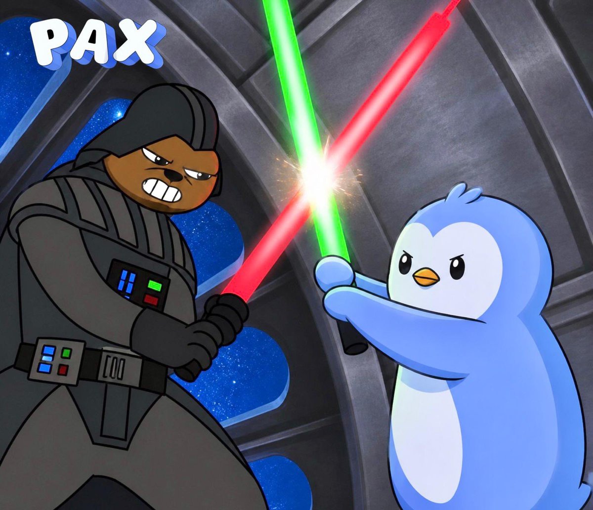 May $PAX be with you🐧😈🟢