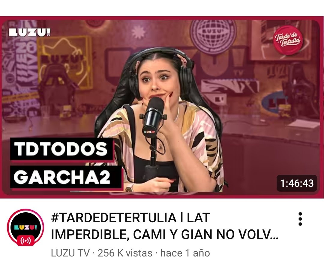 Mención especial cuando nico occhiato creo uno de los mejores momentos giamila,la escena de celos con las llamadas fueron una locura,creo que fue 2do programa que llego a las 100k en un día después del cumple de cami! me re acuerdo jajss recomiendo muchísimo ver este contenido..