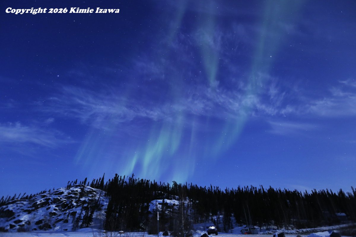 audrey19740719's tweet photo. #Aurora from #Yellowknife at #Plerudelake
Apr 27-28, 2026 Mon-Tue 11:30pm-2:00am -8℃ Partly Cloudy > Clear
#NWT #ExploreNWT #SpectacularNWT #northwestterritory #northernlights
#イエローナイフ #ノースウェストテリトリー
#オーロラ #オーロラ姫 #春オーロラ https://t.co/ohM48ZDnAe