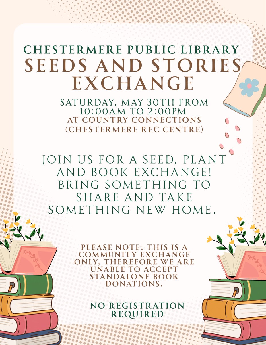 Chestermere Library tweet media