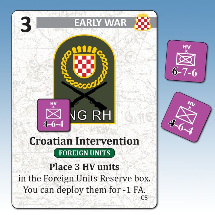 pz_div_games's tweet image. Brotherhood &amp;amp; Unity: War in Bosnia and Herzegovina 1992-1995. Croatian Army

🎮Check our games: zurl.co/WwfuR 

#boardgames #wargames #strategygame