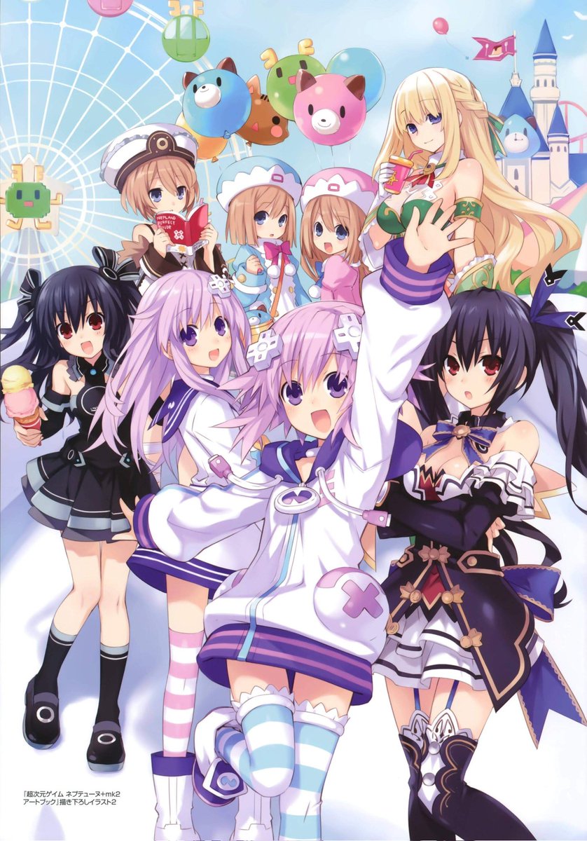 Semi Frequent Neptunia Stuff tweet media