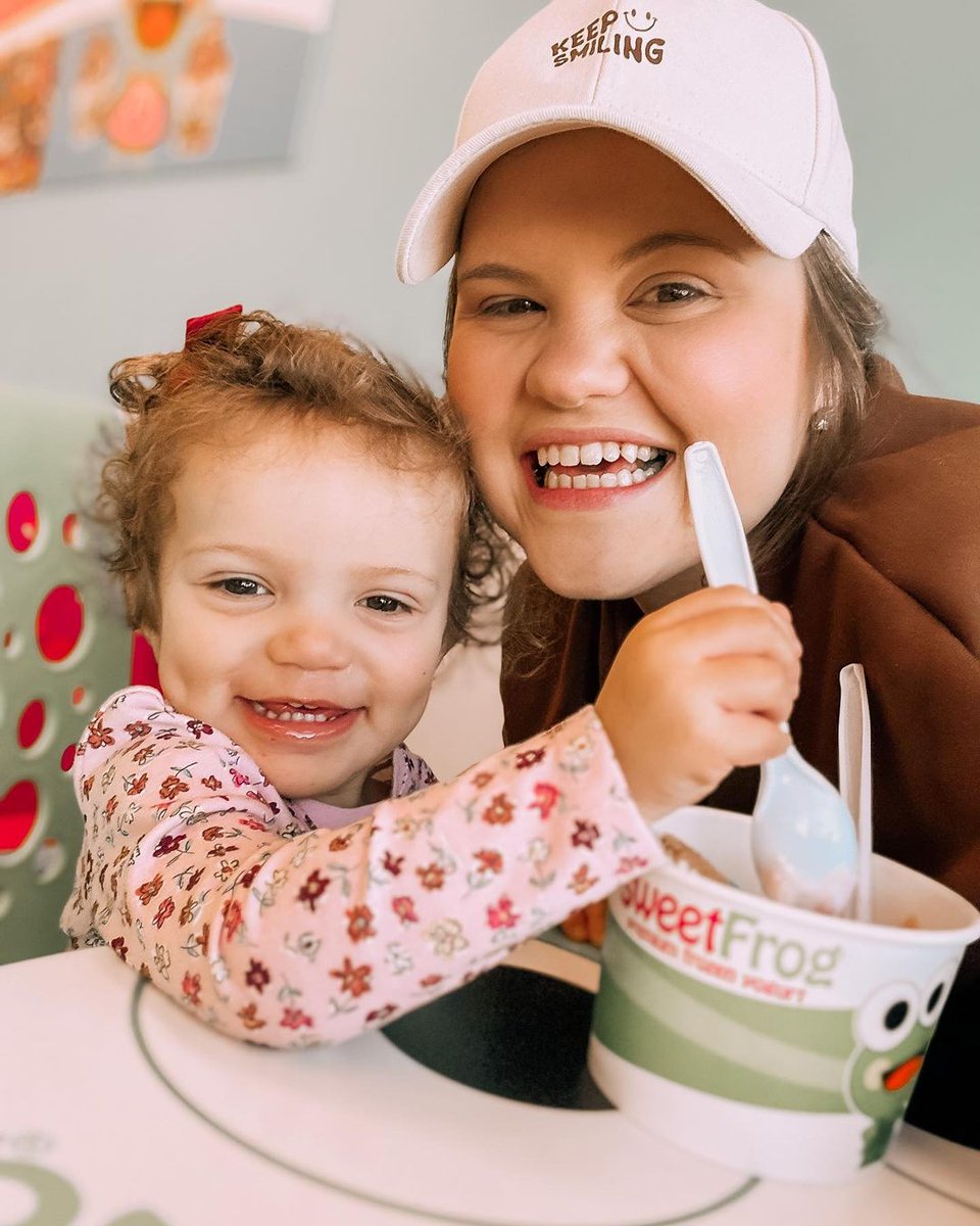 sweetFrog's tweet photo. Mom + mini = sweetest combo 🥰💕 Celebrating all the amazing moms this Mother’s Day with froyo dates🍦💐

📸: @mamaandmarlee_ https://t.co/imJeeXbMjt