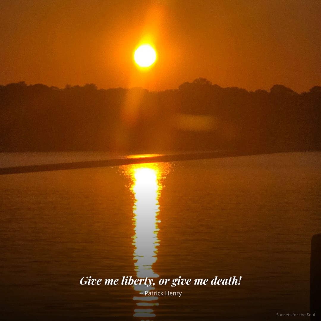libertyspr57359's tweet image. "Give me liberty, or give me death!"

— Patrick Henry

#SunsetsForTheSoul #BoggyBayou #SunsetPhotography #CivicEducation #FoundingFathers

This sunset is available as a fine art print. Link in bio.