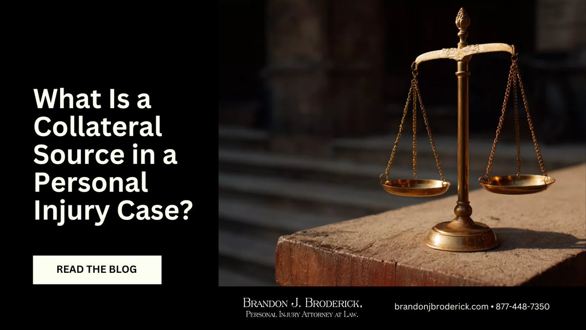 bjbroderick's tweet image. 💰 Did insurance already cover some of your bills after an accident? It could affect what you recover or keep. 😳 Learn how collateral sources and liens really work in our latest article. 👉 tinyurl.com/52kbuzku

#PersonalInjury #InsuranceLaw #LegalFAQ #LegalFacts