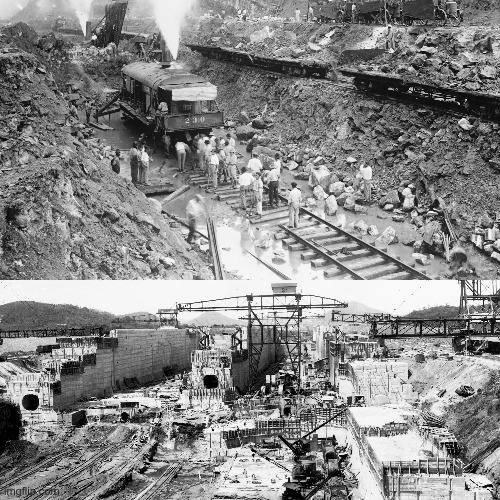 LiamOMaraIV's tweet image. Having guided #Panama's successful independence from #Colombia the year before to gain control of the #PanamaCanalZone, the USA on #ThisDayInHistory in 1904 began construction on its attempt at the #PanamaCanal. Over 25k people total died building it, many of them #AfroCaribbean.